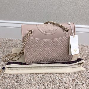 Tory Burch Fleming Medium Chain Handbag NWT